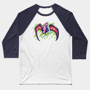 Radioactive Quetzalcoatlus Baseball T-Shirt